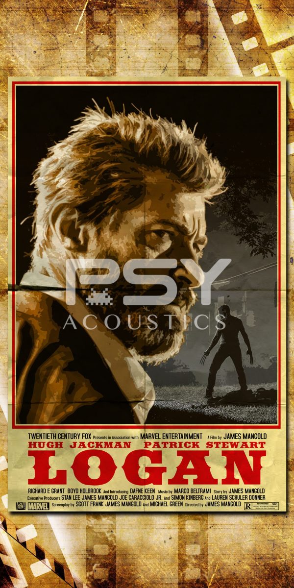 "Logan" - by Punch It! Graphics - Portrait Canvas Art Print - Image 2